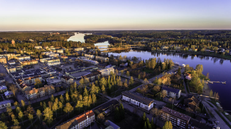 Ilmakuva Heinolasta