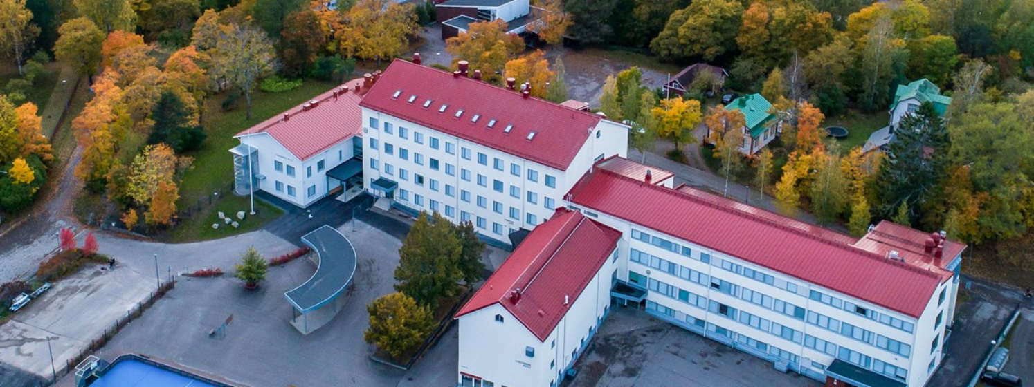 Lyseonmäen koulun ilmakuva