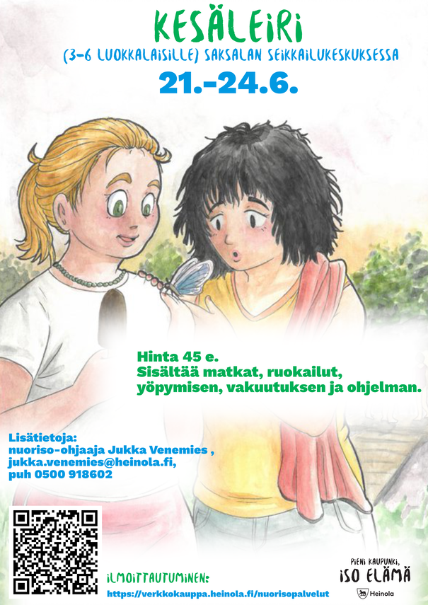 Kuvassa mainos 3. leiristä Saksalassa. Yllä tarkemmat tiedot