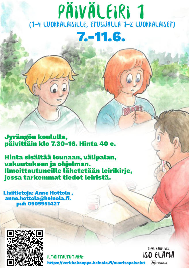 Päiväleiri mainos
