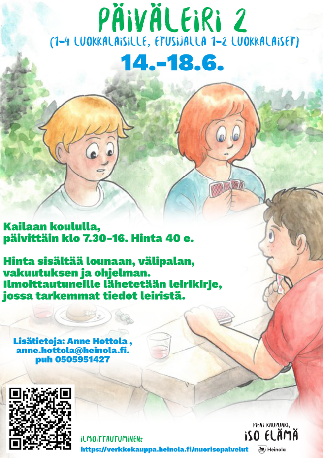 Päiväleiri 2 -mainos