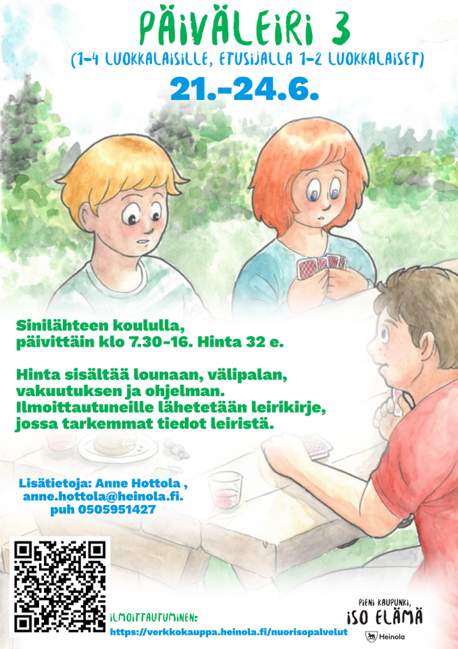 Päiväleiri 3 -mainos
