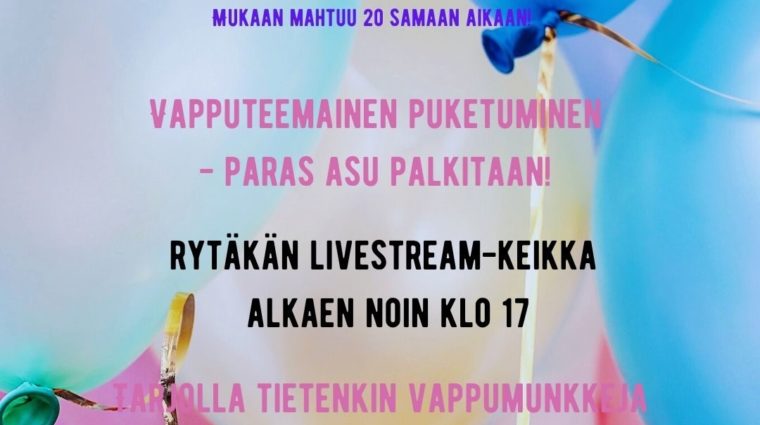 Nuorisotilan mainos Vapusta