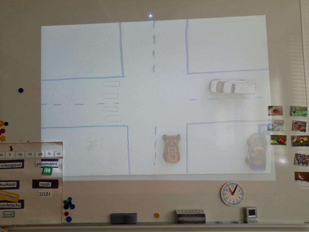 liikenneopetusta esikoululaisille