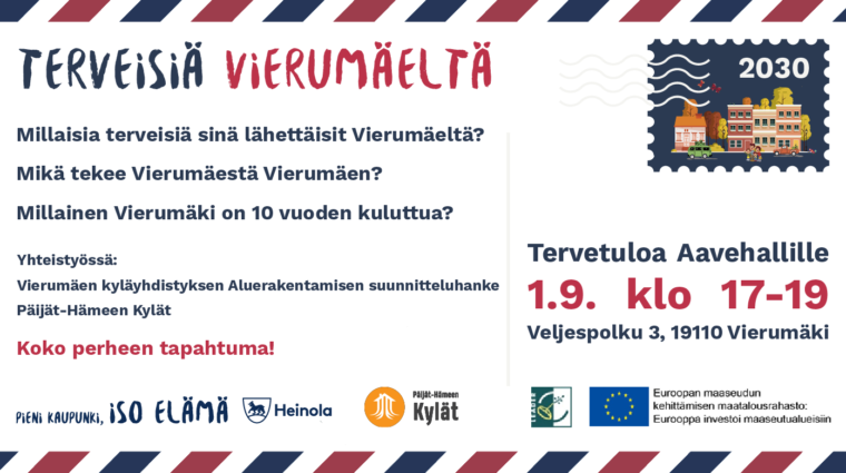 Mainos tapahtumasta