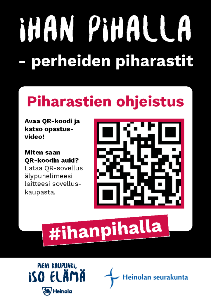 Perheiden piharastien ohjeistus