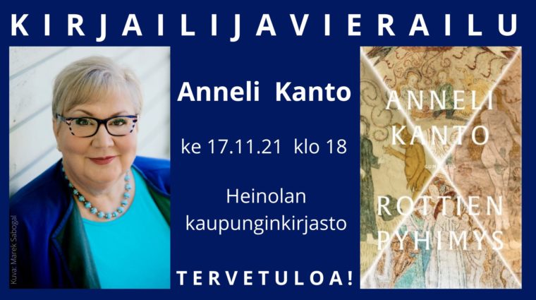 Kirjailijavieraana Anneli Kanto