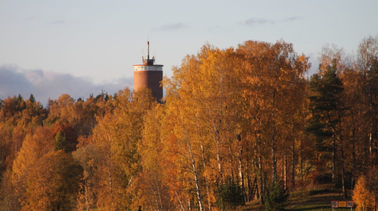 Syksyinen vesitorni