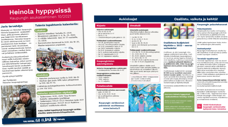 Heinola hyppysissä