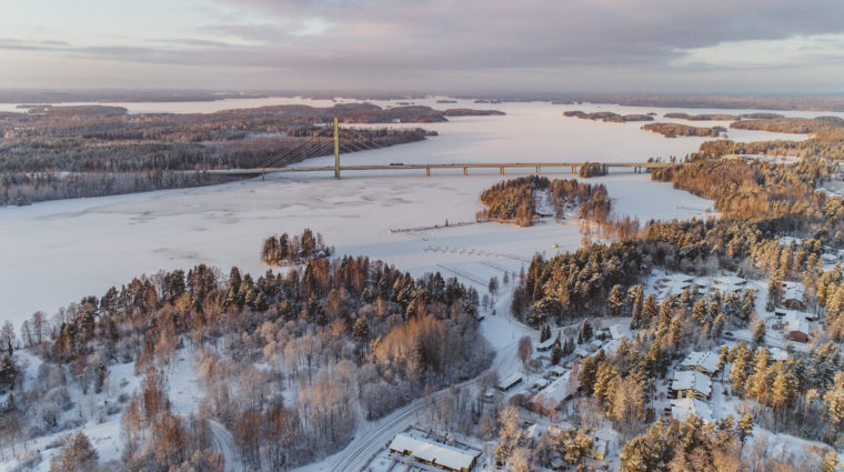 Ilmakuva Heinolasta