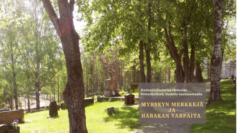 Myrskyn merkkejä kotiseutuhistoriaa valokuva