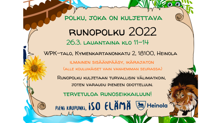 Runopolku-tapahtuman kansikuva