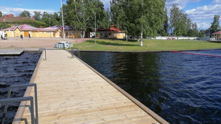 Kylpylän uimaranta