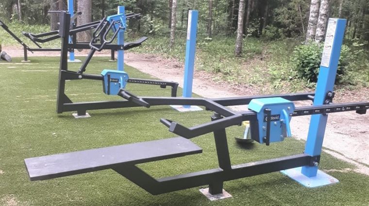 Jyrängön ulkokuntoilulaitteet