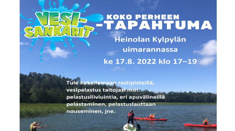 Vesisankarit mainos 2022