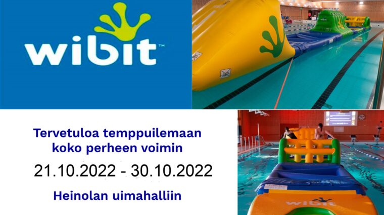 Wibit -temppurata uimahallilla