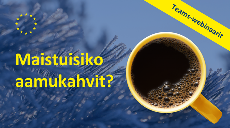 khavikuppi ja EU-teemainen webinaari