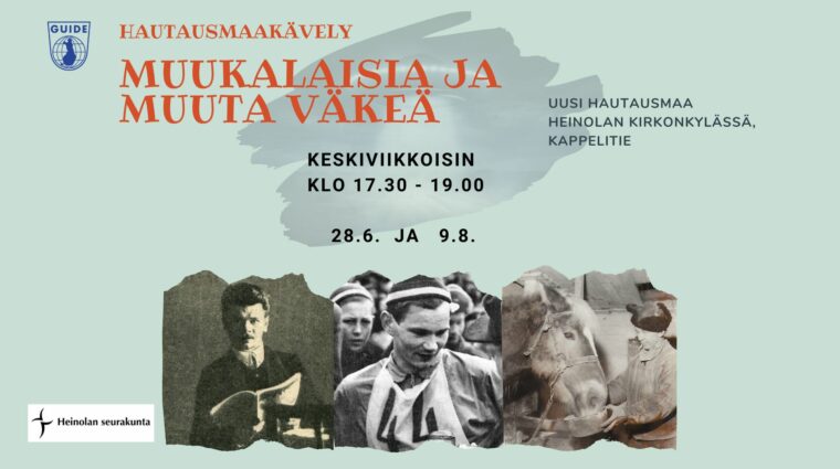 Ensimmäisessä mustavalkoisessa valokuvasssa, ehkä 1920-luvulta, on seisova mies, jolla on tummat viikset ja hiukset. Hänellä on käsissään avattu kirja. Toisessa mustavalkoisessa valokuvassa on 1940-luvun mieshiihtäjä, jolla on päässään raidallinen pipo ja rinnassaan vähän rypistynyt kilpailunumero 44. Miehen takana on yleisöä. Kolmannessa mustavalkoisessa valokuvassa on suomenhevonen, jota vanha mies syöttää. Hevosesta näkyy vain eturuumis. Miehellä on piippu suupielessään ja karvahattu päässään.