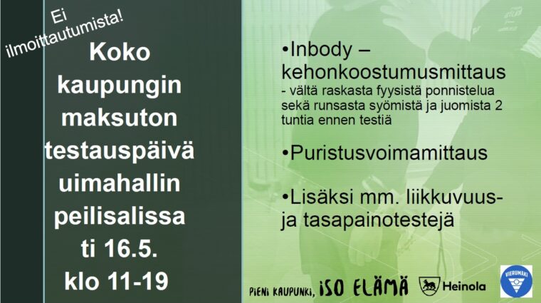 Testauspäivämainos 15.5.2023