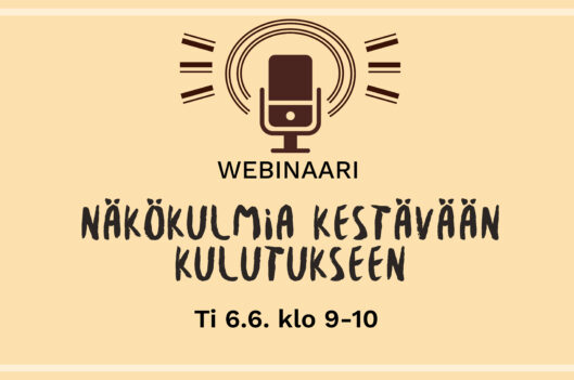 kestävän kulutuksen webinaarin kansikuva