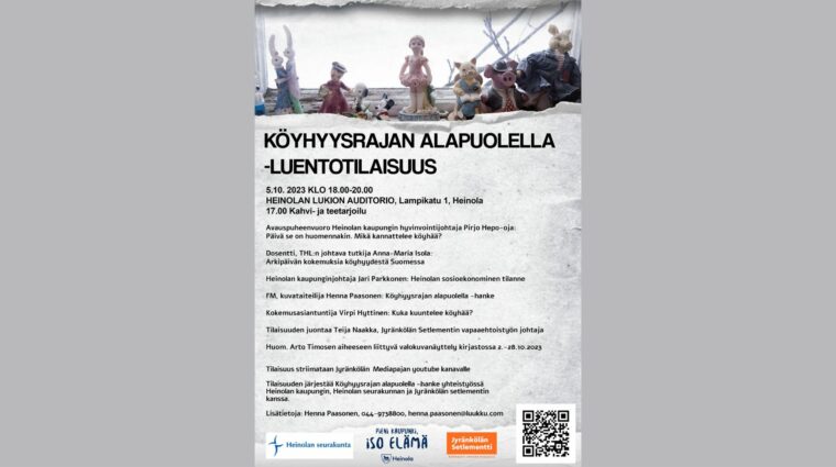 Köyhyysrajan alapuolella