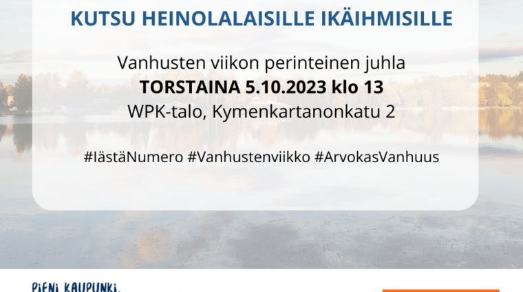 Vanhusten viikko ohjela