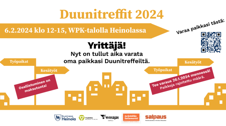 Duunitreffit 2024 ilmoitus