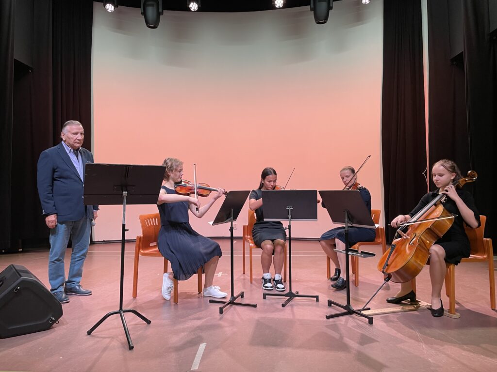 Musiikkiopiston jousikvartetti