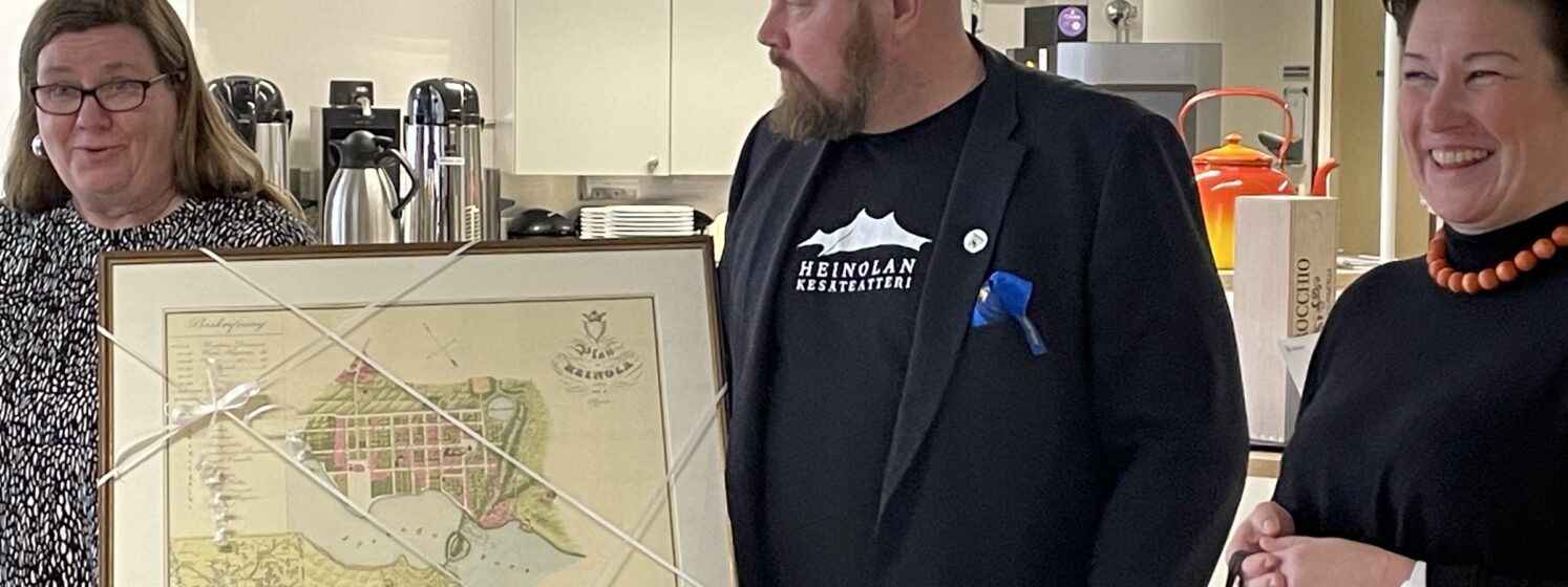 Kirsi Lehtimäki, Jari Parkkonen ja Niina Varjo