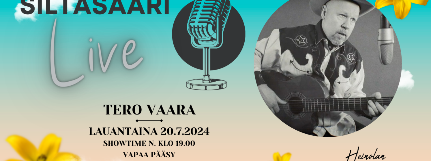 Siltasaari Live - Tero Vaara