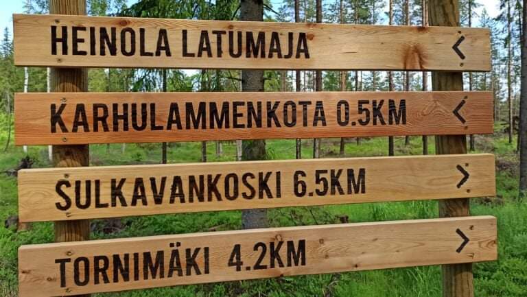 Tornimäen polku.