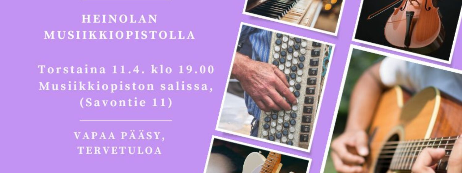 Oppilasilta Heinolan musiikkiopistolla