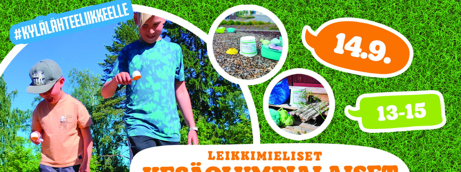 Leikkimieliset kesäolympialaiset mainos