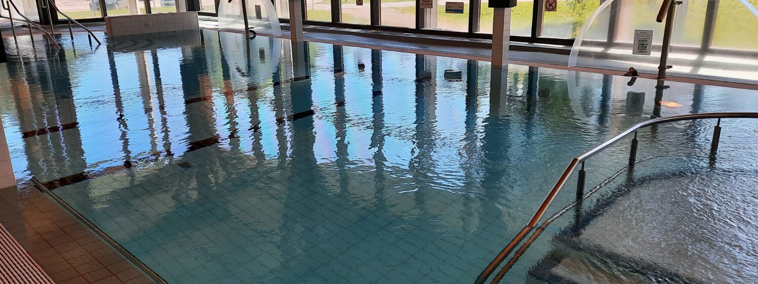 Uimahallin terapiapuoli.