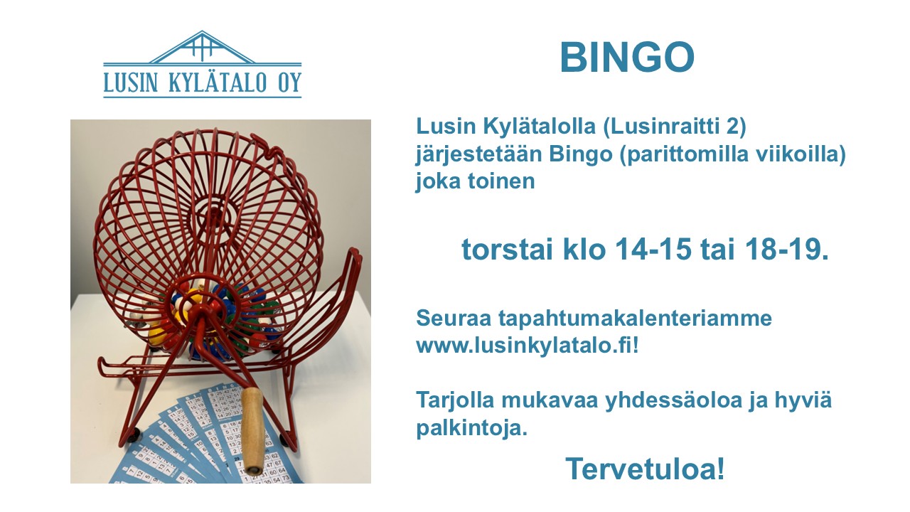 Kuva bingosta