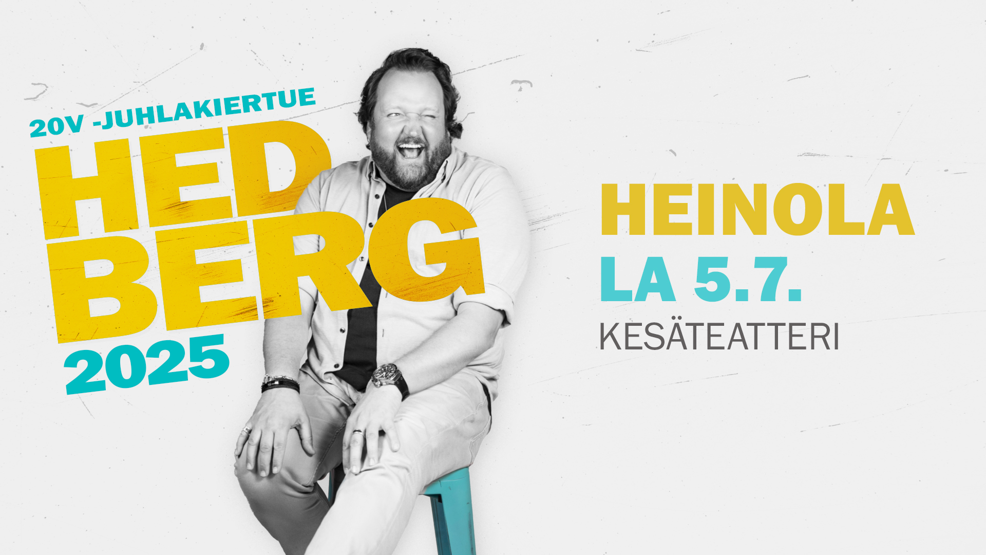 Sami Hedbergin 20v juhlakiertue