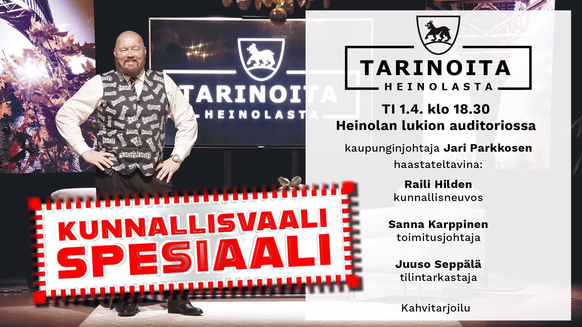 Tarinoita Heinolasta - kuntavaali spesiaali