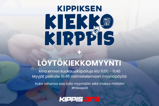 Kippiksen Kiekkokirppis + löytökiekkomyynti