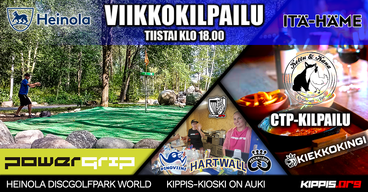 Kippiksen viikkokisa ilmoitus