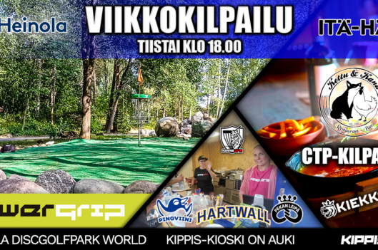 Frisbeegolf: Heinolan viikkokilpailu (Kumpeli)