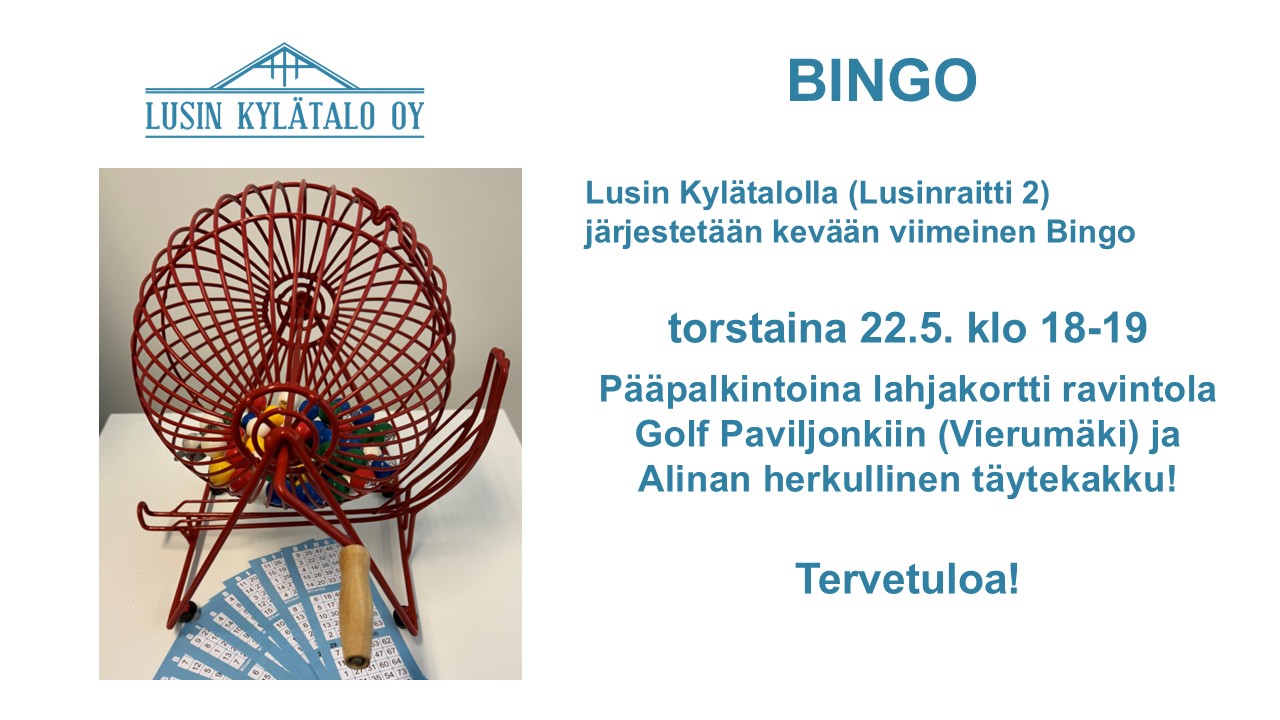 Kuva bingosta
