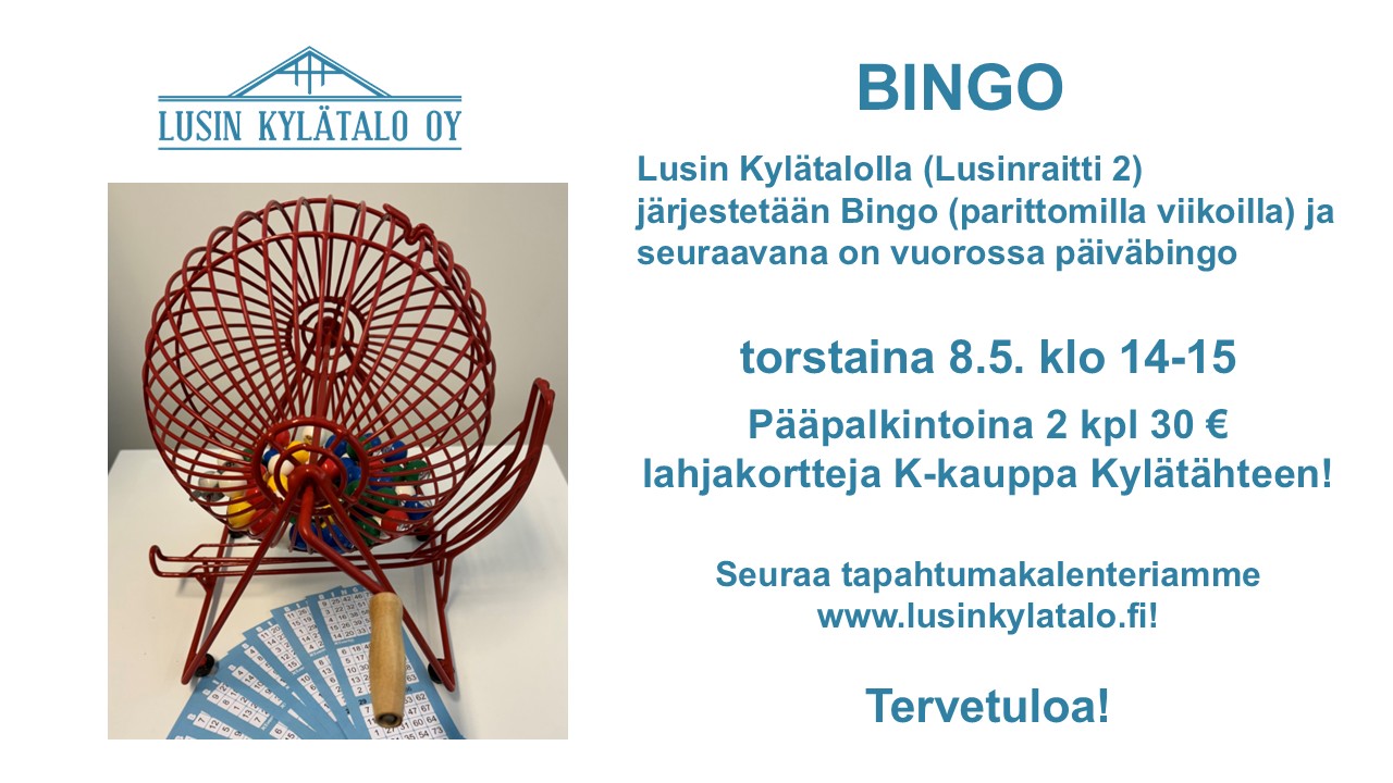 Kuva bingosta