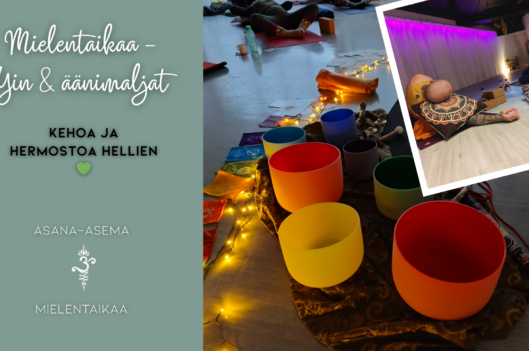 Yin-jooga & äänimaljat