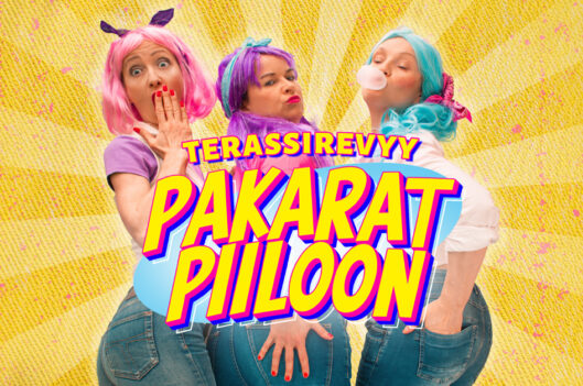 Pakarat piiloon -terassirevyy