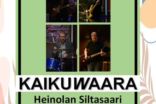 Musiikki-ilta Heinolan Siltasaaressa 13.6.2025 klo 19.00
