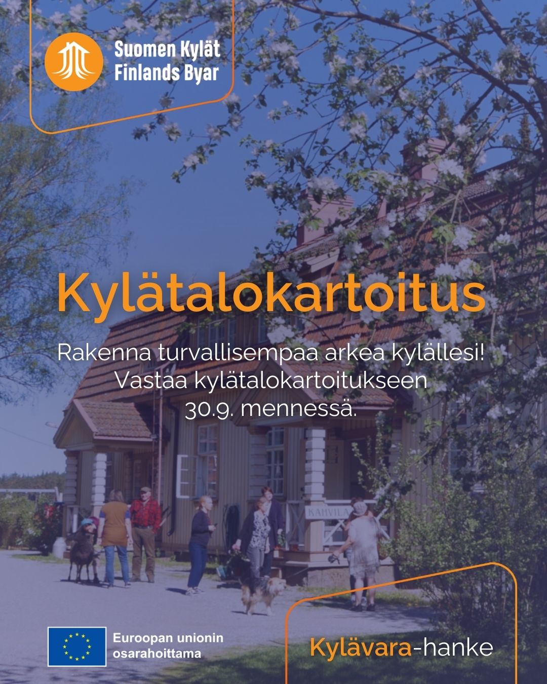 Kylä-kyselyn mainoskuva