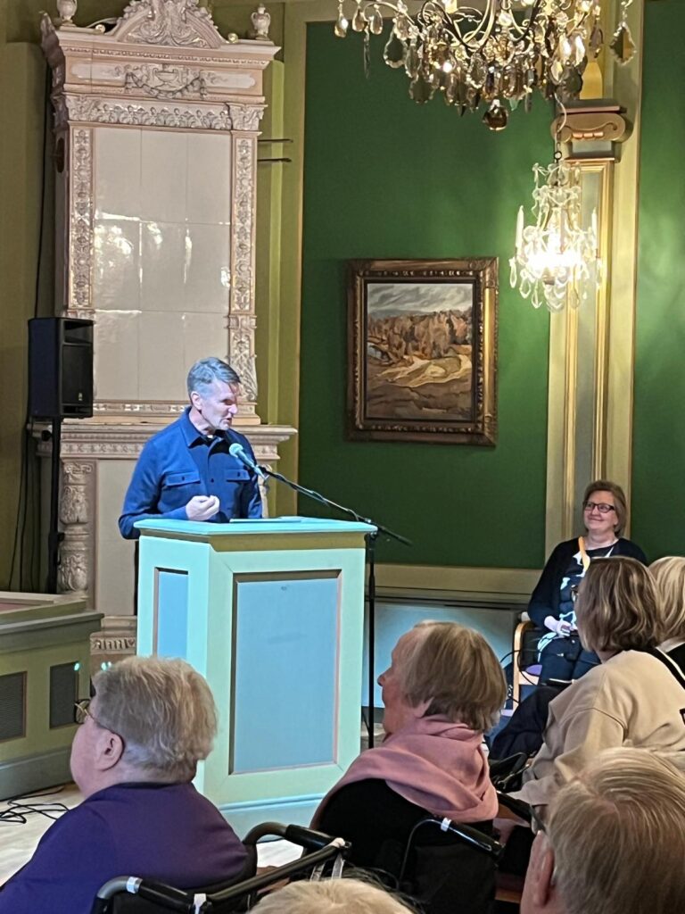 Erkka Westerlund Vanhustenviikon pääjuhlassa 9.10.2025