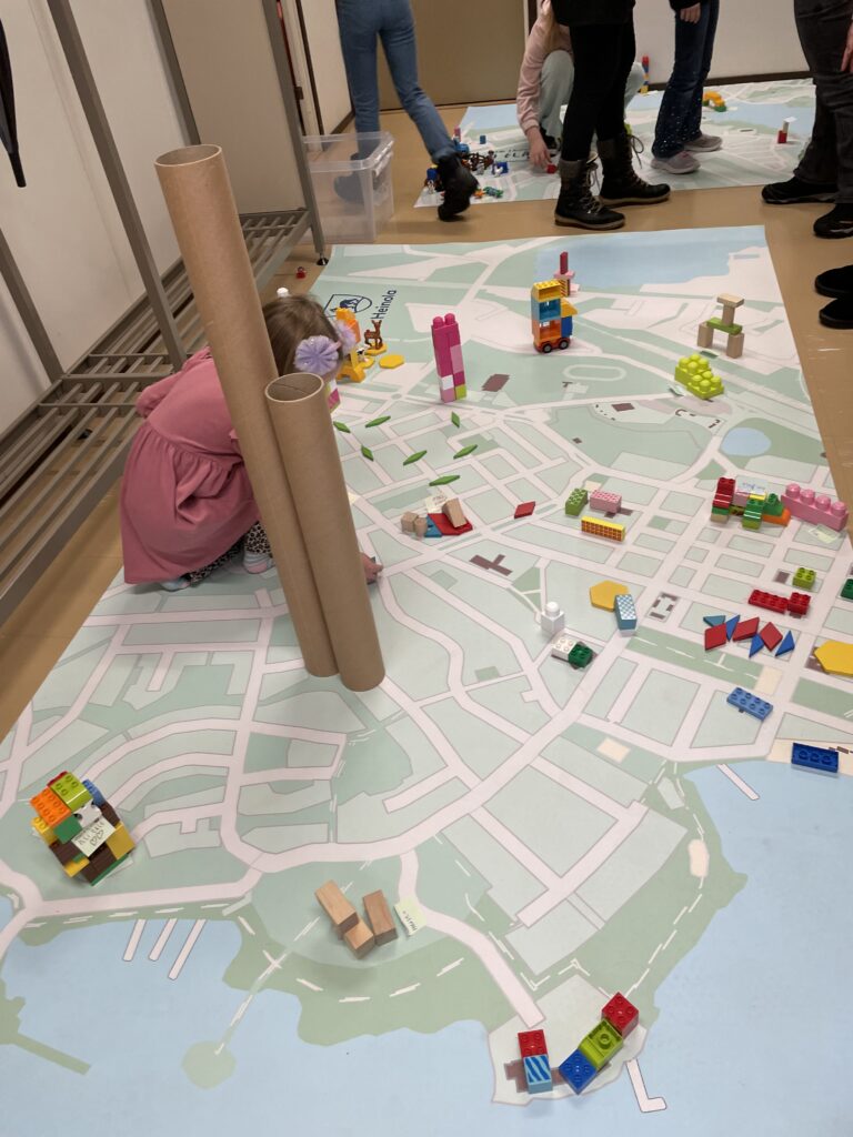 Tulevaisuuden kaupunki rakentuu lasten toimesta.