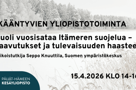 Ikääntyvien yliopiston verkkoluento