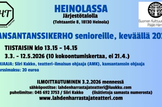 Kansantanssikerho senioreille